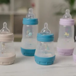 2 biberons Easy Start anti-colique 160ml Océan+Sable Tétine débit 1