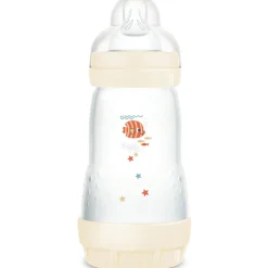 2 biberons Easy Start anti-colique 260ml Menthe+Coton Tétine débit 2