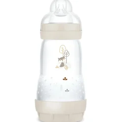 3 biberons Easy Start 260ml Lilas+Lilas+Sable Tétine débit 2 - Reconditionné