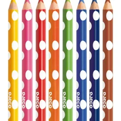 8 crayons de couleur pour les petits