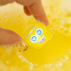 4 cubes lumineux Alex jaune