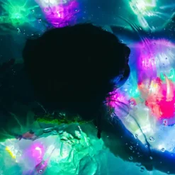 4 cubes lumineux Party Pal blanc