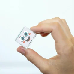 4 cubes lumineux Party Pal blanc