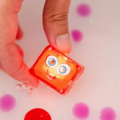 4 cubes lumineux Sammy rouge