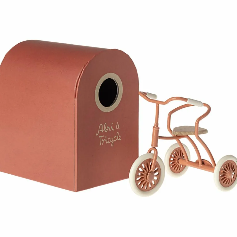 Abri à tricycle Souris Corail