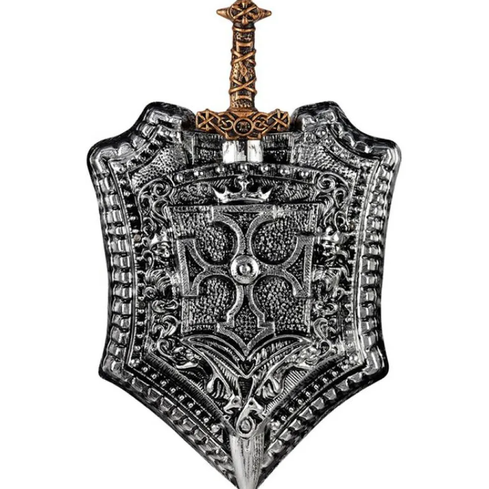 Accessoires de chevalier bouclier et épée Milan