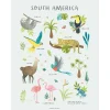 Affiche Animaux d'Amérique du Sud (30 x 40 cm)