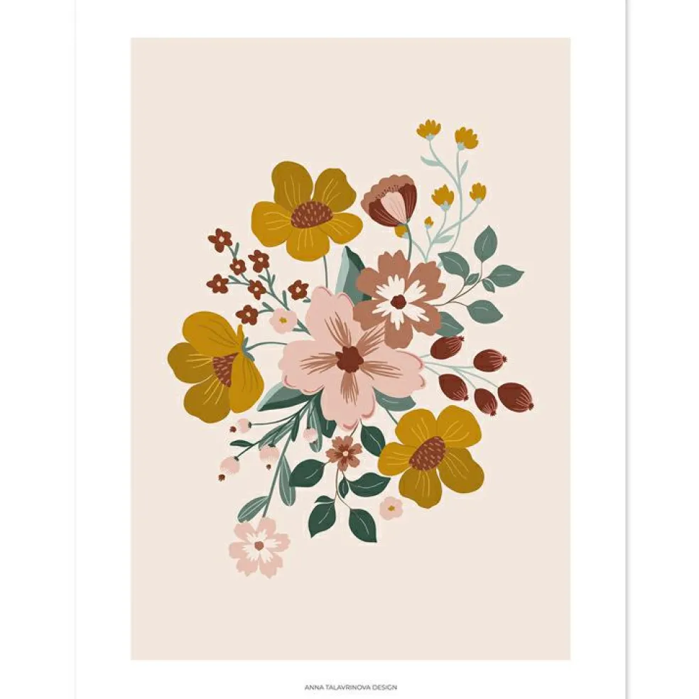 Affiche Autumn Blooming (30 x 40 cm)