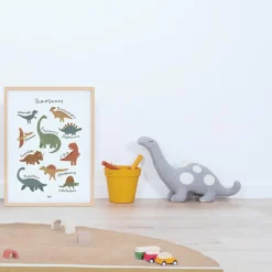 Affiche Dinosaurs Species (30 x 40 cm)