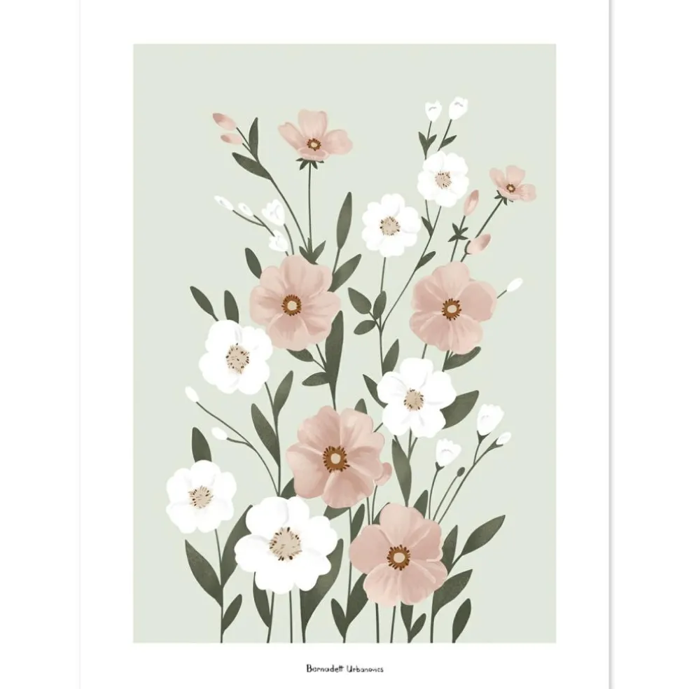 Affiche Eclosion florale (30x40 cm)