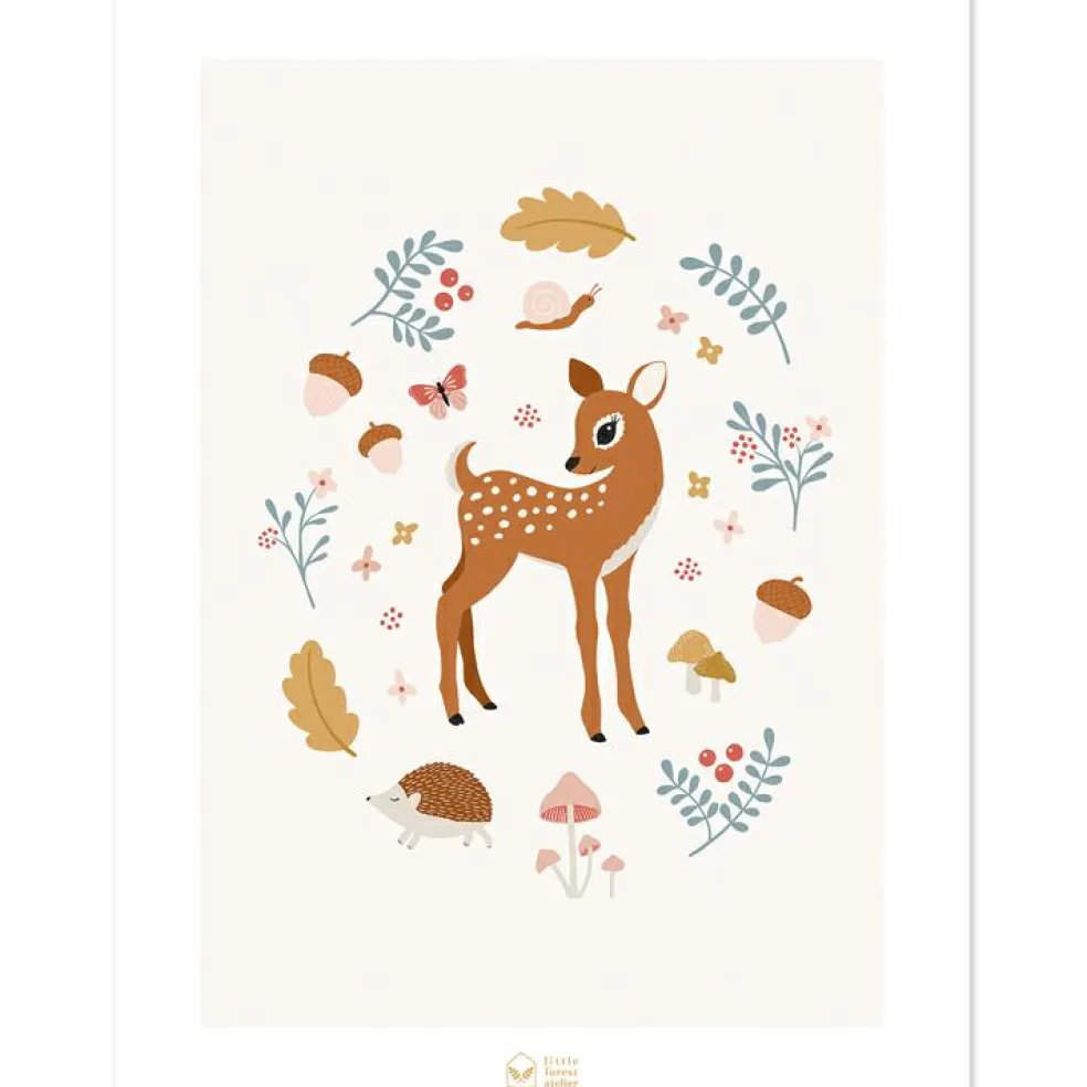 Affiche faon Sweet Fawn (30 x 40 cm)