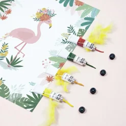 Affiche Flamant rose Rio (30 x 40 cm)