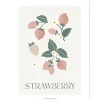 Affiche fraise Strawberry (30 x 40 cm)
