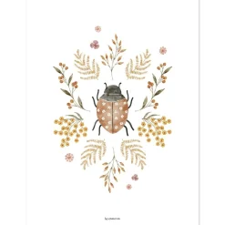 Affiche La coccinelle (30x40 cm)