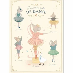 Affiche La petite école de danse (50x70 cm)