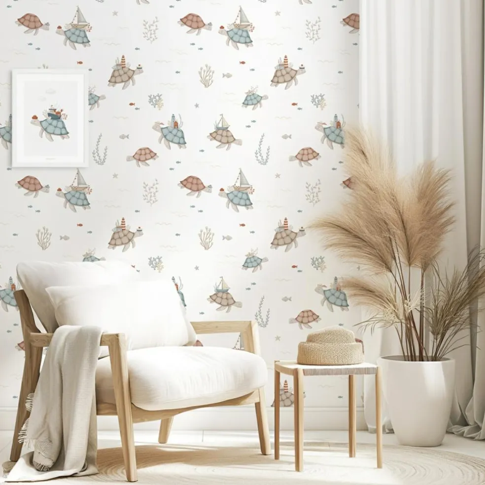 Affiche La tortue (30x40 cm)