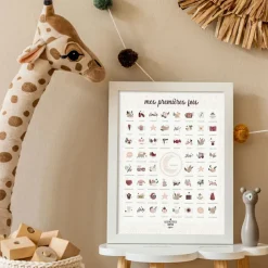 Affiche Mes Premières Fois Souris Poudre maman et papa (40 x 50 cm)