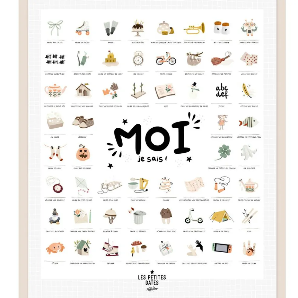 Affiche Moi je sais ! (40 x 50 cm)
