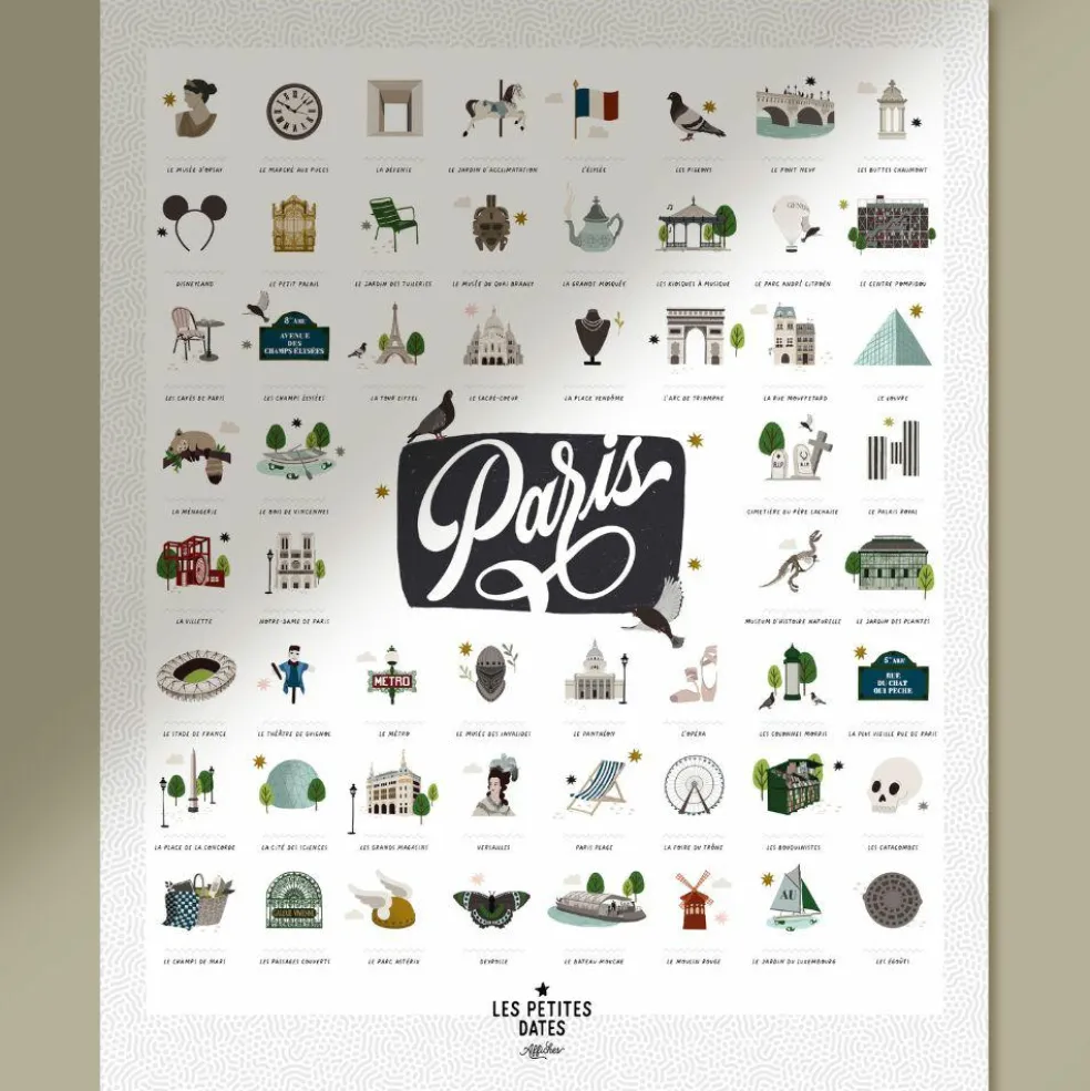 Affiche Paris (40 x 50 cm)