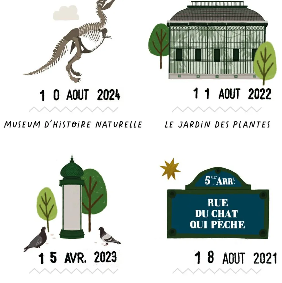 Affiche Paris (40 x 50 cm)