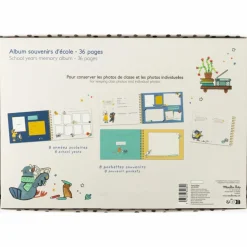 Album souvenirs d'école Puce & Pilou (36 pages)