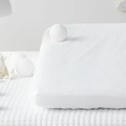 Alèse de berceau en coton bio (40 x 80 cm)