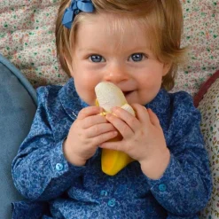 Ana la banane de dentition latex d'hévéa