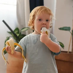 Ana la banane de dentition latex d'hévéa