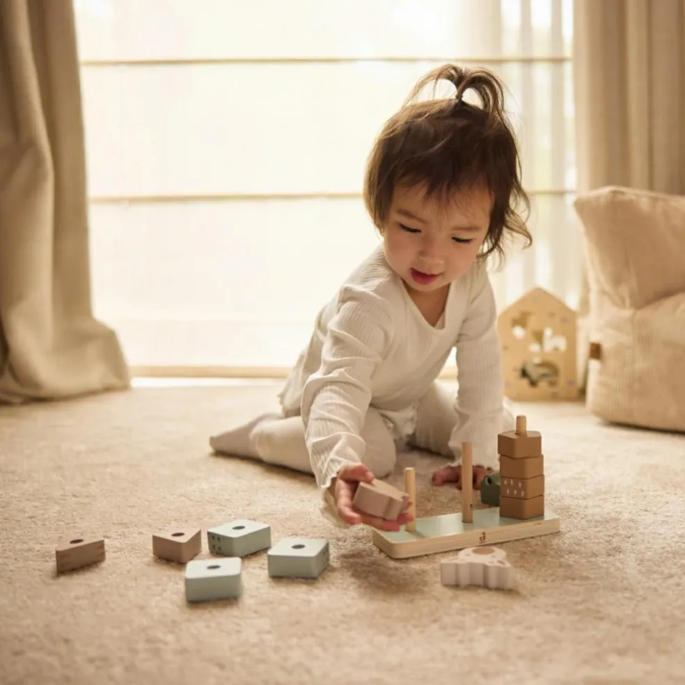 Animaux à empiler en bois Jungle Jambo