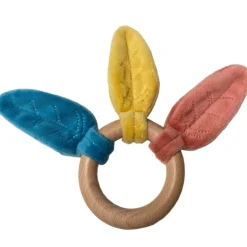 Anneau de dentition en bois Happy