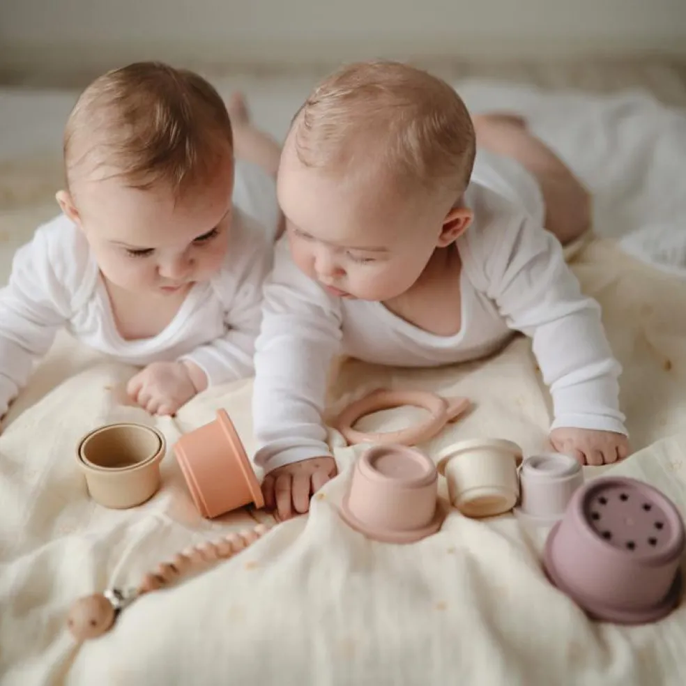 Anneau de dentition en silicone Cat Blush