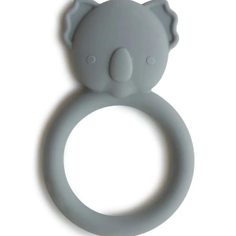 Anneau de dentition en silicone Koala Grey
