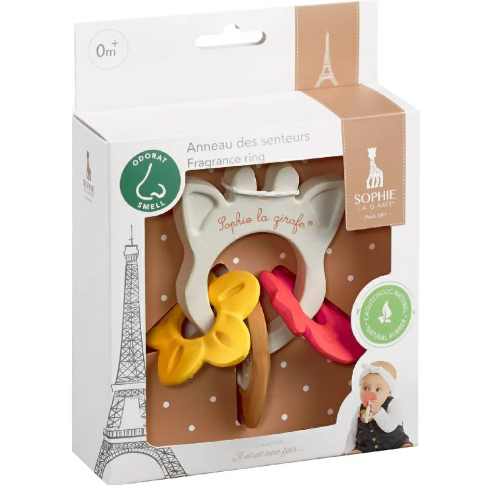 Anneau des senteurs Sophie la girafe - Odorat