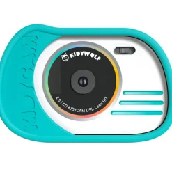 Appareil photo numérique et vidéo Kidycam Waterproof cyan