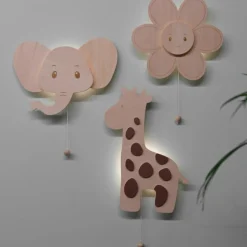 Applique murale en bois Wonder Eléphant