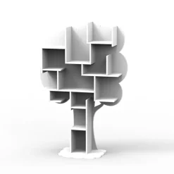 Arbre bibliothèque Louane finition laquée (coloris au choix)