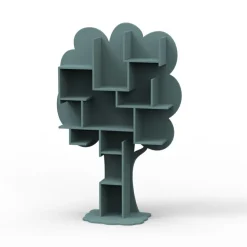 Arbre bibliothèque Louane finition laquée (coloris au choix)