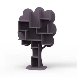 Arbre bibliothèque Louane finition laquée (coloris au choix)