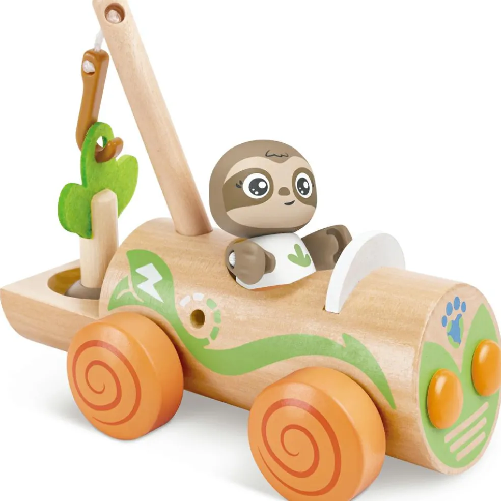 Arbre éolienne et voiture électrique