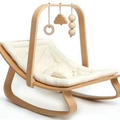 Arche de jeux Levo avec jouets en bois de hêtre