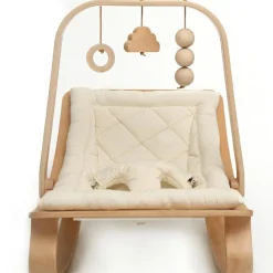 Arche de jeux Levo avec jouets en bois de hêtre