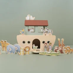 Arche de Noé en bois (30 pièces)