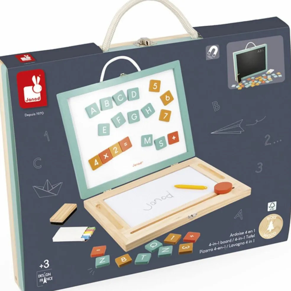 Ardoise 4 en 1