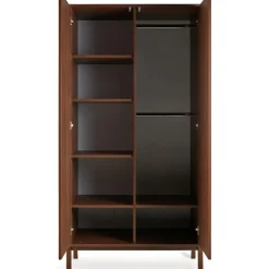 Armoire 2 portes Ashi Chestnut