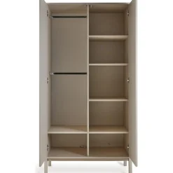 Armoire 2 portes Ashi Clay