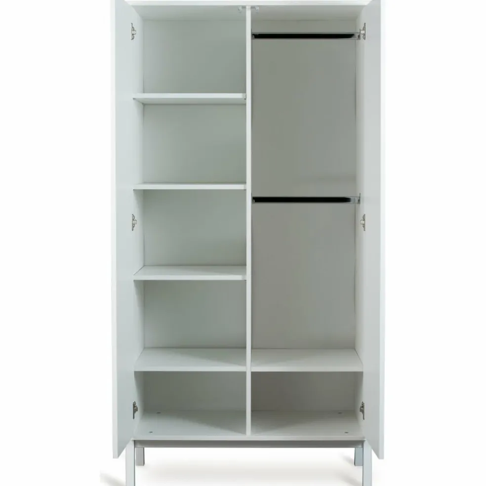 Armoire 2 portes Ashi Crème