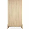 Armoire 2 portes Ashi Honey Ash