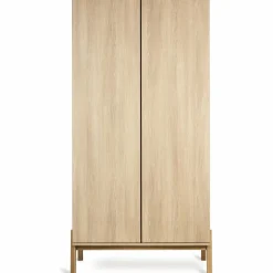 Armoire 2 portes Ashi Honey Ash