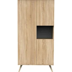 Armoire 3 portes et 1 niche Seventies