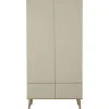 Armoire 2 portes Flow Argile-Clay
